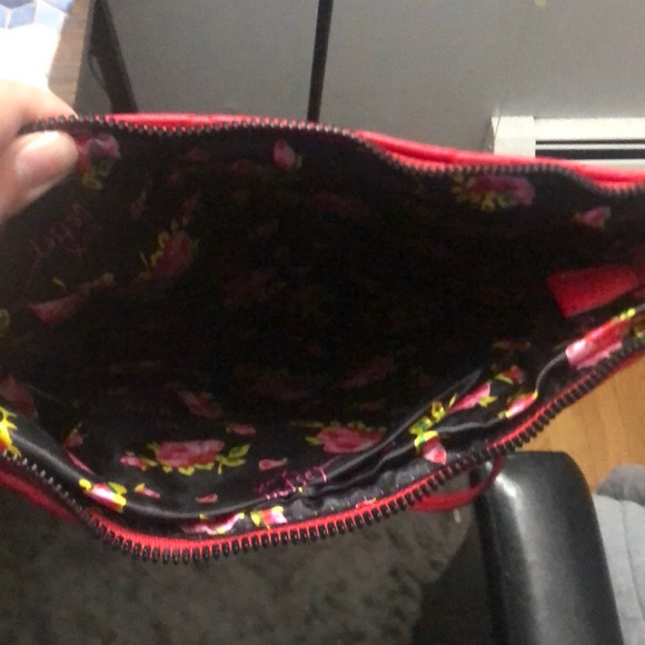 Red Betsy Johnson purse - Picture 2 of 2